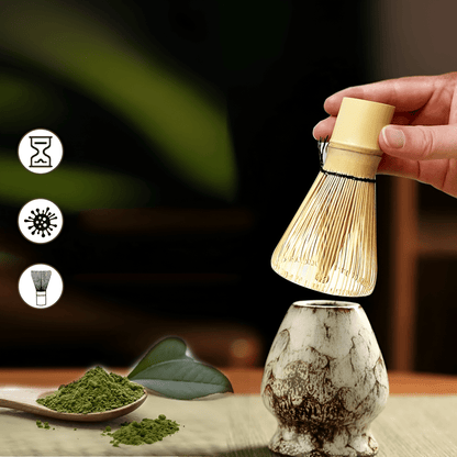 MATCHZEN – Authentic 6-Piece Matcha Tea Set for Traditional Brewing