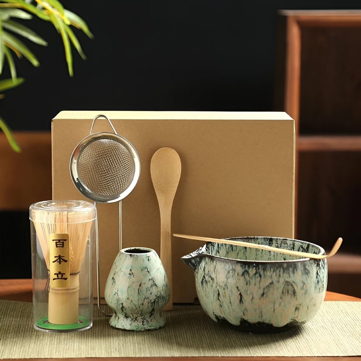MATCHZEN – Authentic 6-Piece Matcha Tea Set for Traditional Brewing