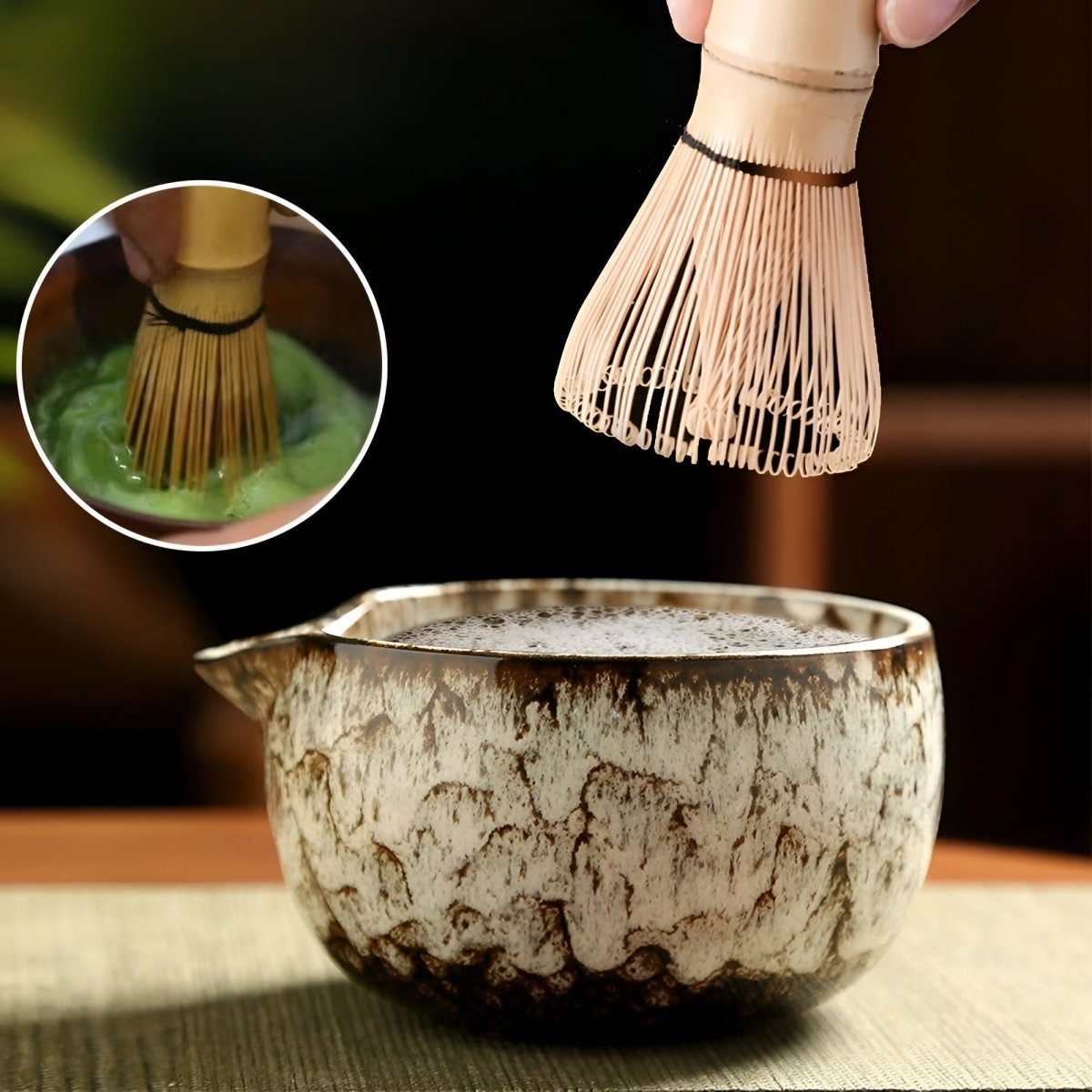 MATCHZEN – Authentic 6-Piece Matcha Tea Set for Traditional Brewing