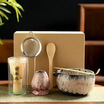 MATCHZEN – Authentic 6-Piece Matcha Tea Set for Traditional Brewing