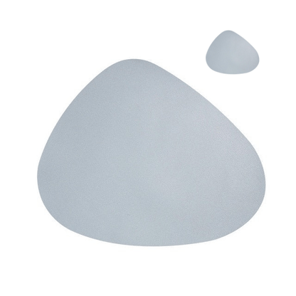 MATELLE – Heat-Resistant PU Leather Placemat & Coaster Set for Elegant Dining