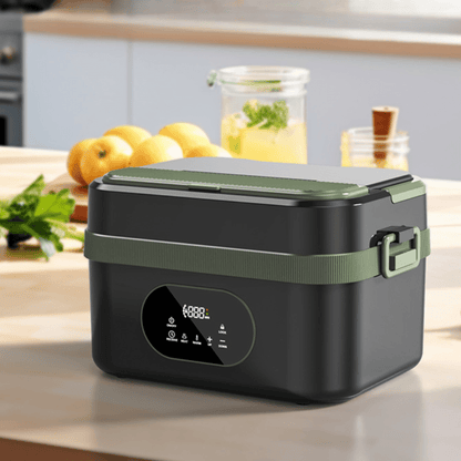 MEALONMOVE – Cordless Self-Heating Lunch Box for Hot Meals Anywhere