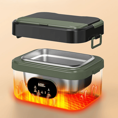 MEALONMOVE – Cordless Self-Heating Lunch Box for Hot Meals Anywhere