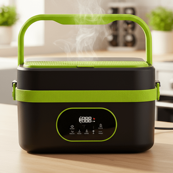 MEALONMOVE – Cordless Self-Heating Lunch Box for Hot Meals Anywhere