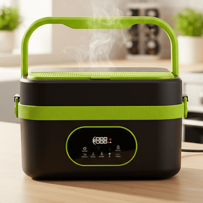 MEALONMOVE – Cordless Self-Heating Lunch Box for Hot Meals Anywhere