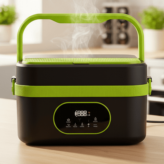 MEALONMOVE – Cordless Self-Heating Lunch Box for Hot Meals Anywhere