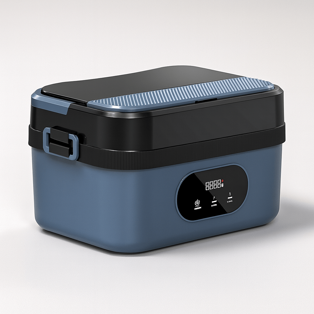 MEALONMOVE – Cordless Self-Heating Lunch Box for Hot Meals Anywhere