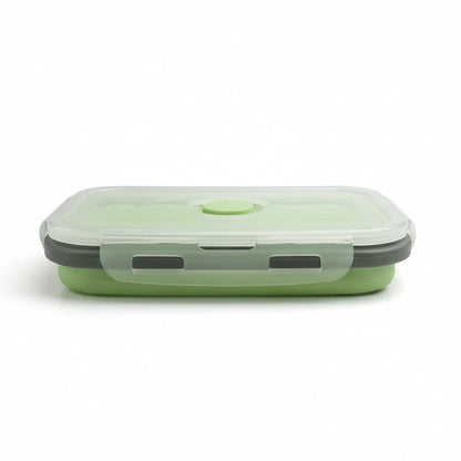 MEALSTACK – Collapsible Silicone Meal Prep Containers, Space-Saving Food Storage & Microwave Safe
