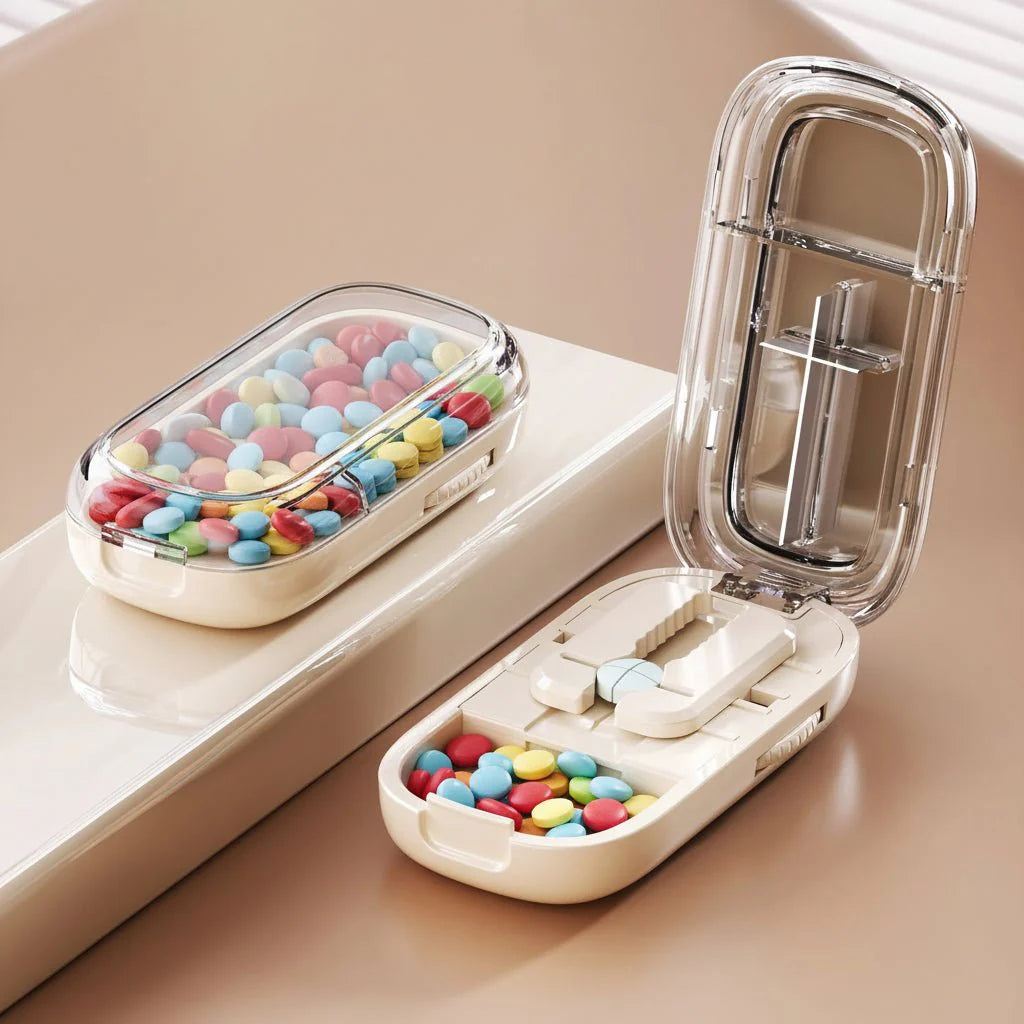 MEDICUT – Pill Cutter With Invisible Storage Box