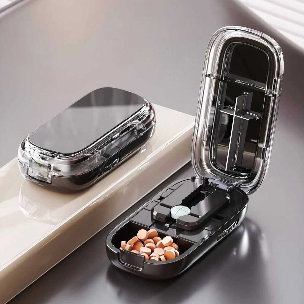 MEDICUT – Pill Cutter With Invisible Storage Box
