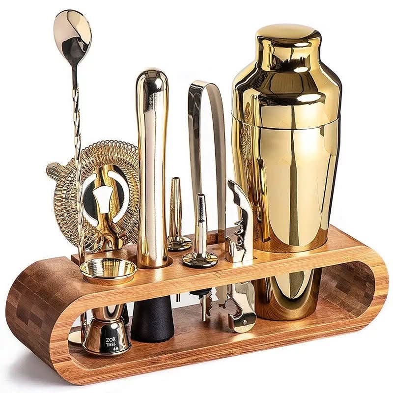 MixologyMaster – Luxurious 10-Piece Cocktail Set for Elegant Home Bartending