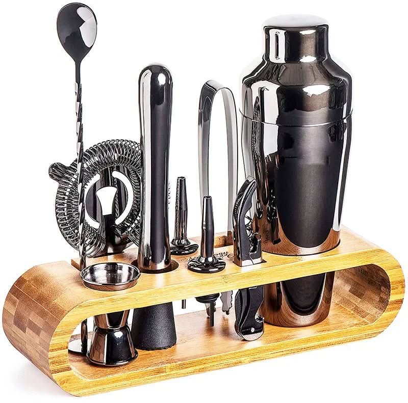 MixologyMaster – Luxurious 10-Piece Cocktail Set for Elegant Home Bartending