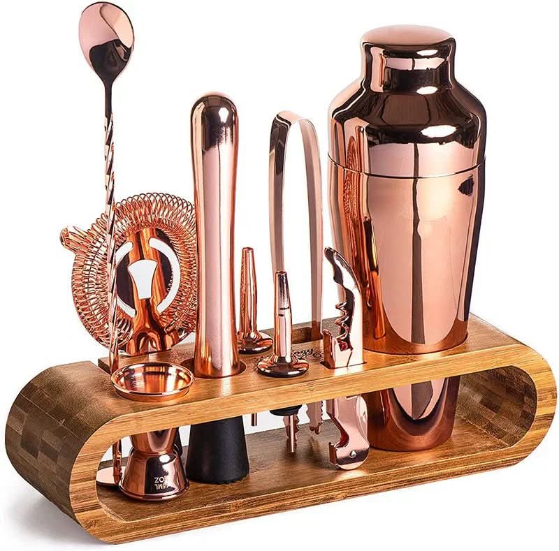 MixologyMaster – Luxurious 10-Piece Cocktail Set for Elegant Home Bartending