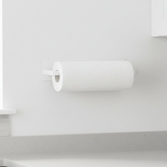 NeatHold – Space-Saving Mounted Paper Towel Holder with Durable Iron Design