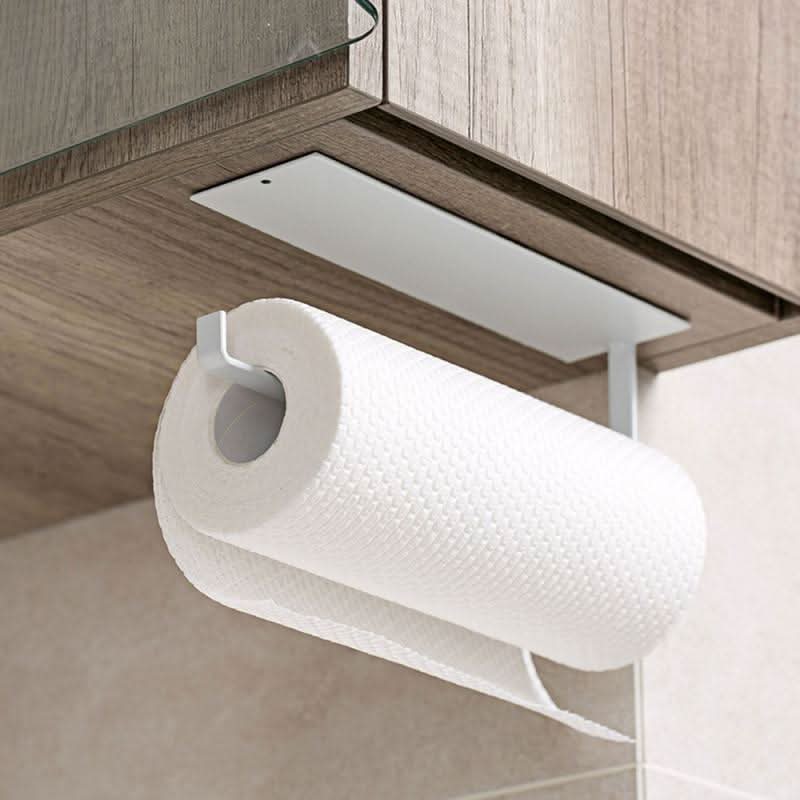 NeatHold – Space-Saving Mounted Paper Towel Holder with Durable Iron Design