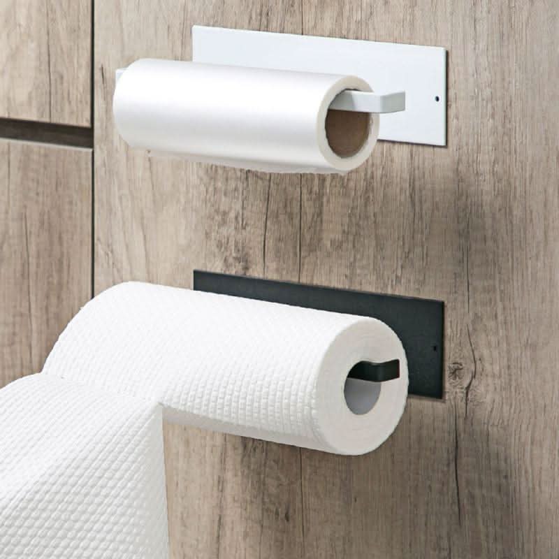 NeatHold – Space-Saving Mounted Paper Towel Holder with Durable Iron Design