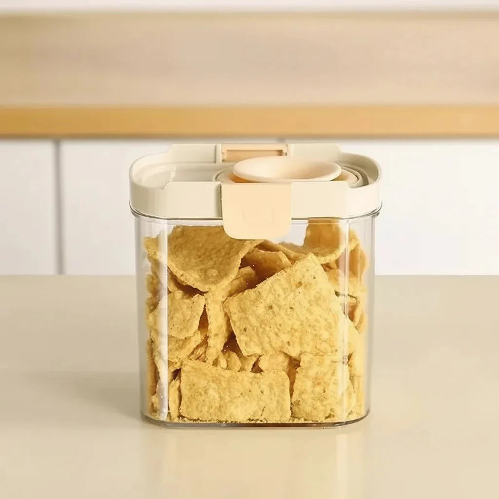 PANTRYLOCK – Airtight Storage Jars Set for Fresh Pantry Organization