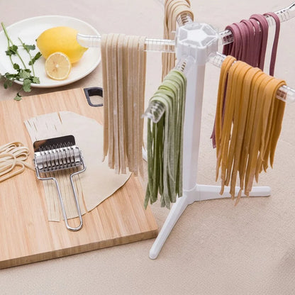 PASTAPOLE – Space-Saving Pasta Drying Rack with Anti-Slip Support