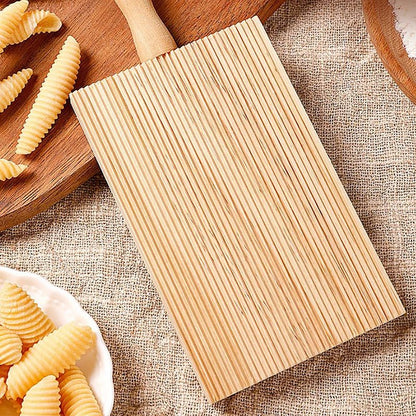 PASTAWOOD – Beechwood Gnocchi Board Pasta Tool with Comfortable Handle