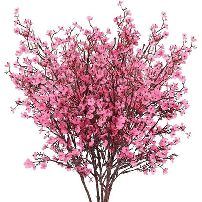 PETALISSE – Elegant Pink Cherry Blossom Artificial Flowers for Soft Decor