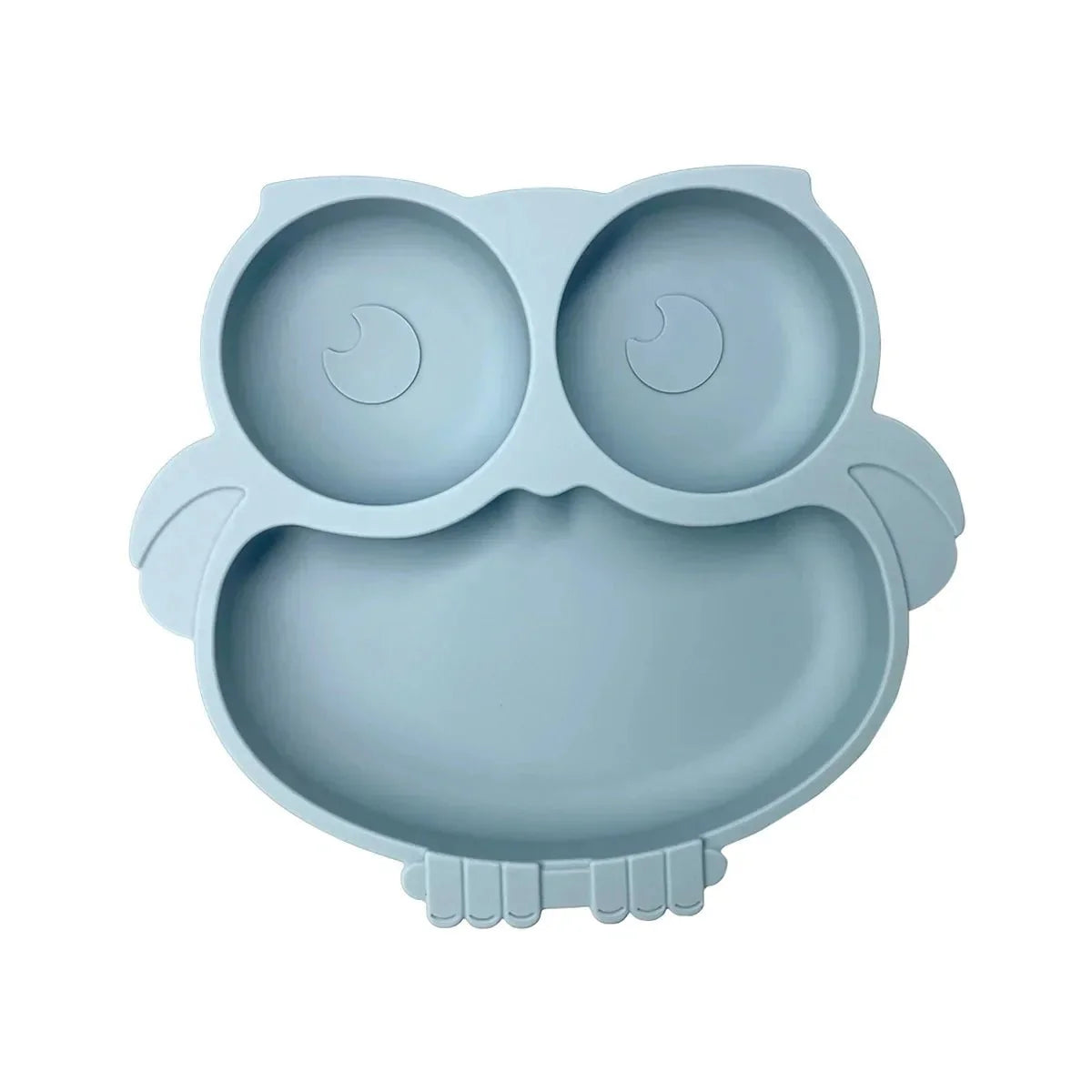 PLAYBITE PLATE – Eco-Friendly Silicone Suction Plate for Toddlers with Cartoon Design (BPA Free)