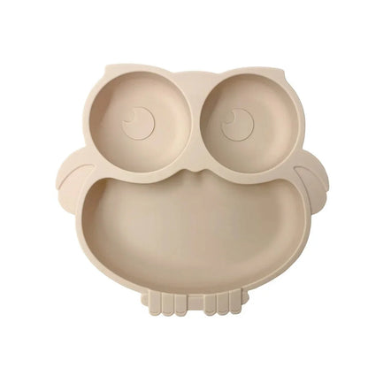 PLAYBITE PLATE – Eco-Friendly Silicone Suction Plate for Toddlers with Cartoon Design (BPA Free)