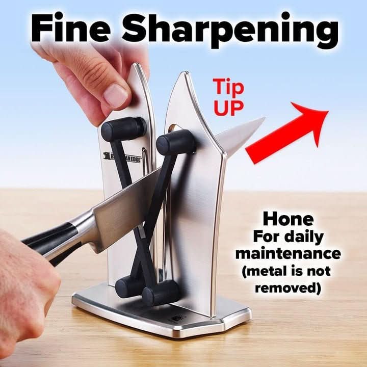 Precision Knife Sharpener - Effortless Razor-Sharp Blades for All Knives