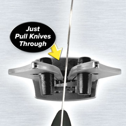Precision Knife Sharpener - Effortless Razor-Sharp Blades for All Knives