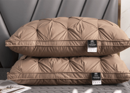 PREMIUM GOOSE DOWN PILLOW – Luxurious Softness & Support for Restful Sleep