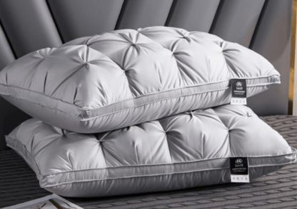 PREMIUM GOOSE DOWN PILLOW – Luxurious Softness & Support for Restful Sleep