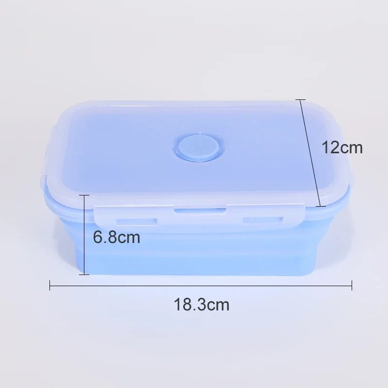 PREPBOXA PANTRYX – Collapsible Silicone Meal Prep Containers for Easy Storage