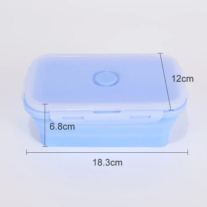 PREPBOXA PANTRYX – Collapsible Silicone Meal Prep Containers for Easy Storage