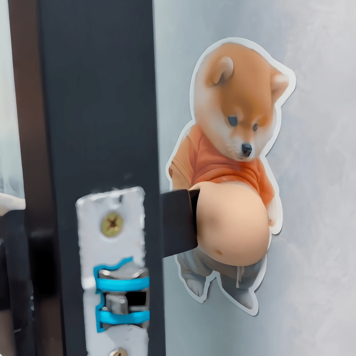 PUPPILO – Cute Shiba Dog Silicone Sticker Protector for Scratch & Impact Protection