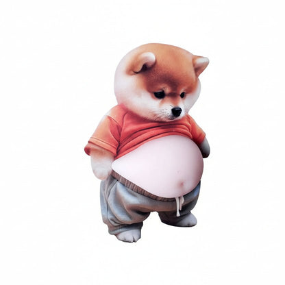PUPPILO – Cute Shiba Dog Silicone Sticker Protector for Scratch & Impact Protection