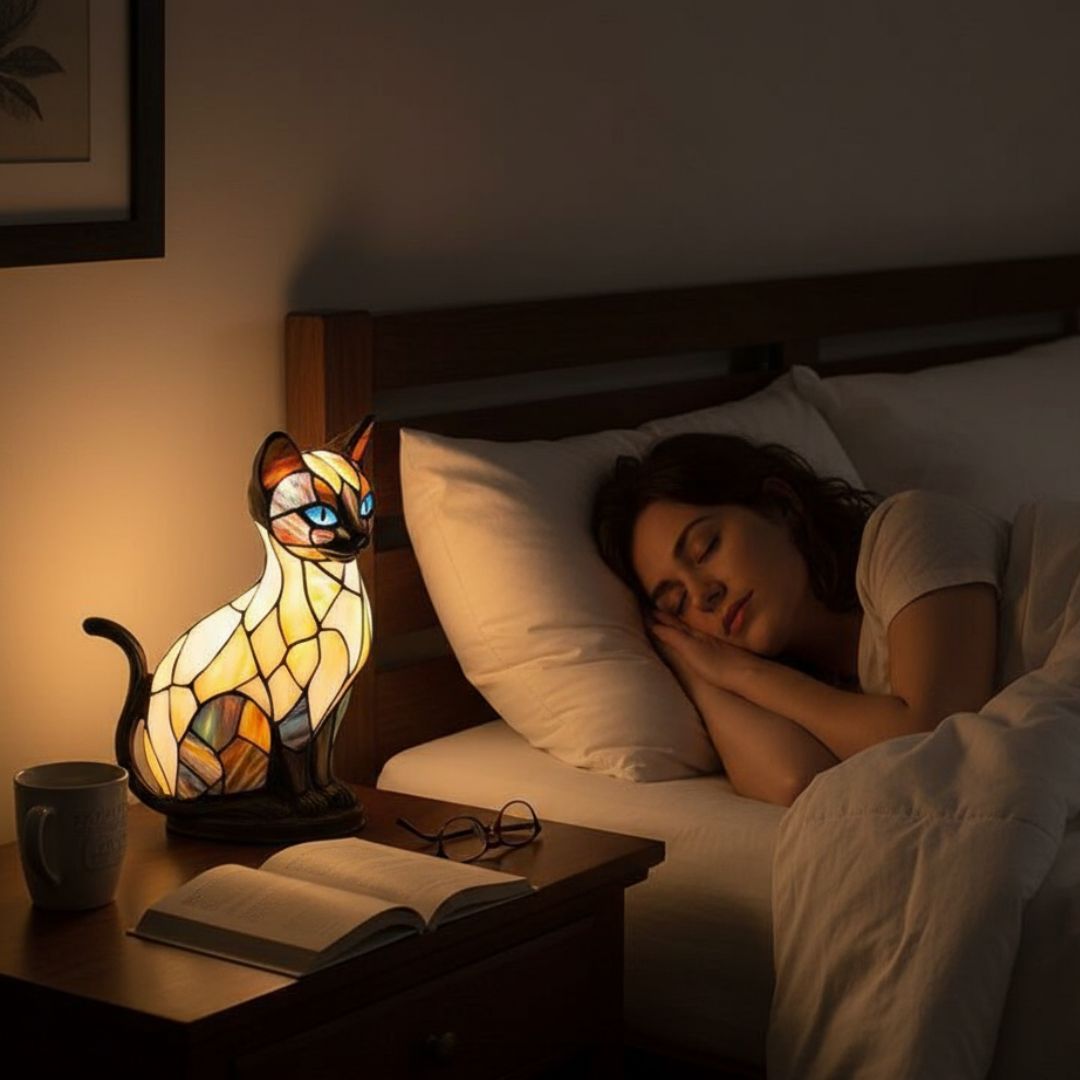 PURRFECT – Cat Decorative Light with Soft Glow for Home & Bedroom
