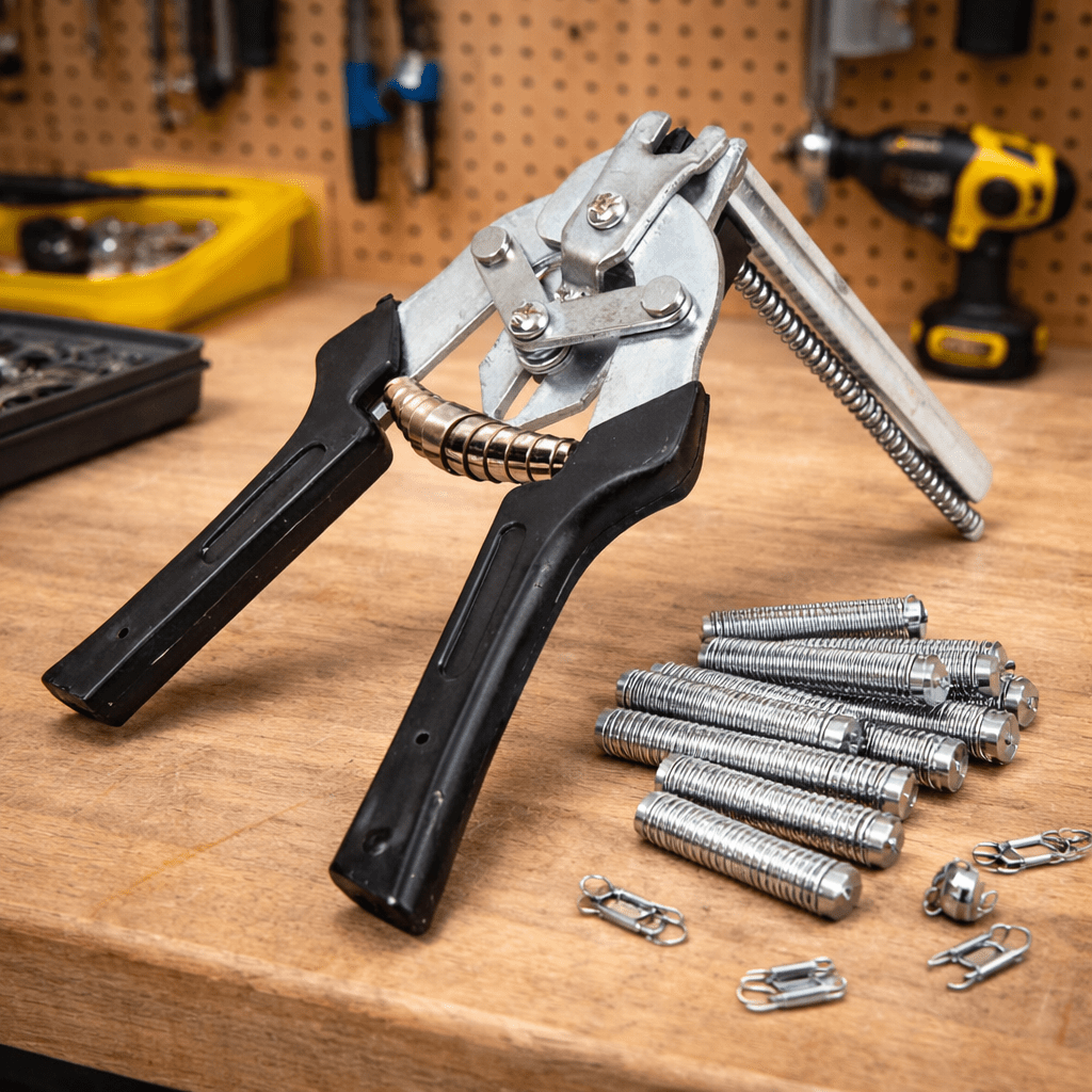 QUICKRING – Fast Stapling Tool for Fencing, Mesh & DIY Projects