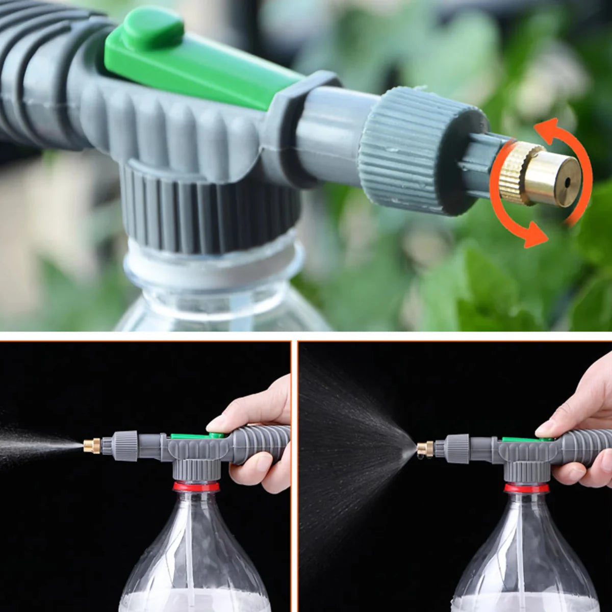 REBOTANIC – Reusable 360° Air Pressure Bottle Sprayer for Garden Irrigation