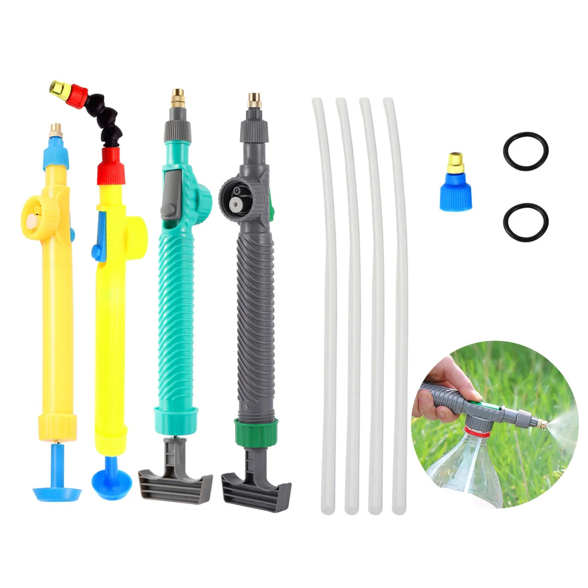 REBOTANIC – Reusable 360° Air Pressure Bottle Sprayer for Garden Irrigation
