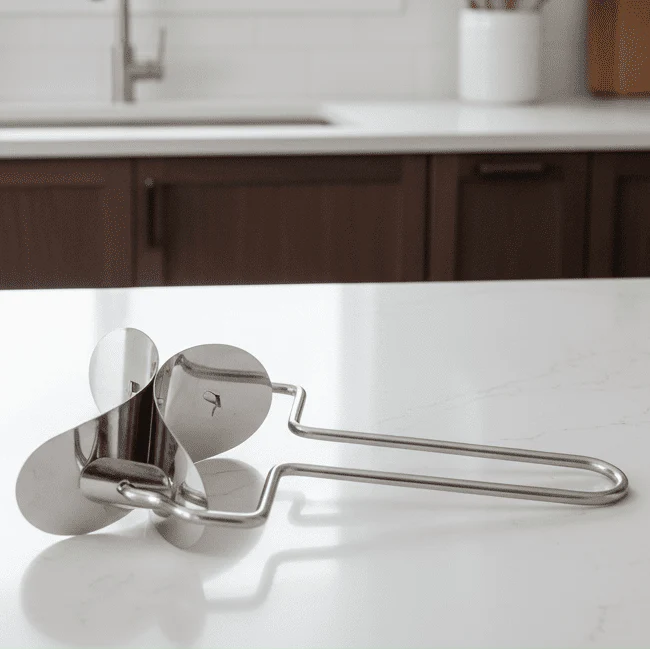 ROLLCUT – Premium Dough Cutter & Rolling Tool with Stainless Steel Blade
