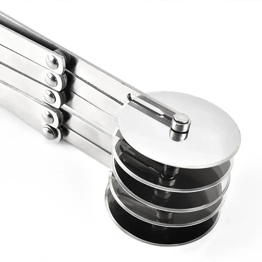 ROLLWAVE – Adjustable Wheel Dough Cutter for Baking and Dough Prep