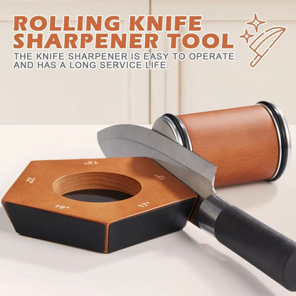 SHARPROLL – Manual Diamond Roller Knife Sharpener for Effortless Precision