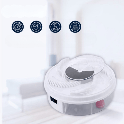 SILENT FLY trap – Indoor & Outdoor Fruit Fly Catcher with Silent Operation