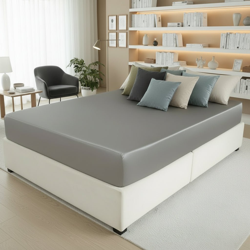SILKVAULT – Luxury Mulberry Silk Fitted Sheet for Cool, Breathable Sleep