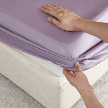 SILKVAULT – Luxury Mulberry Silk Fitted Sheet for Cool, Breathable Sleep
