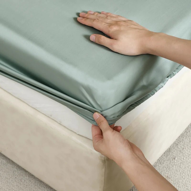 SILKVAULT – Luxury Mulberry Silk Fitted Sheet for Cool, Breathable Sleep