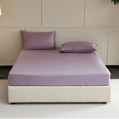 SILKVAULT – Luxury Mulberry Silk Fitted Sheet for Cool, Breathable Sleep