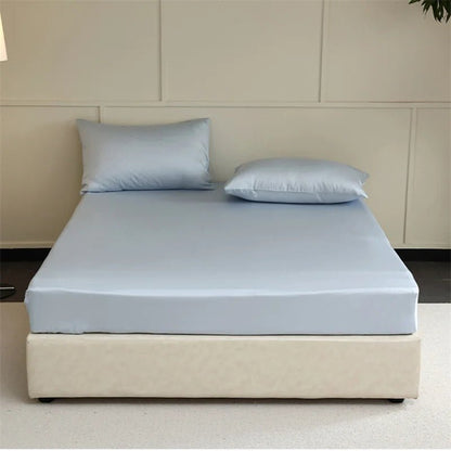 SILKVAULT – Luxury Mulberry Silk Fitted Sheet for Cool, Breathable Sleep
