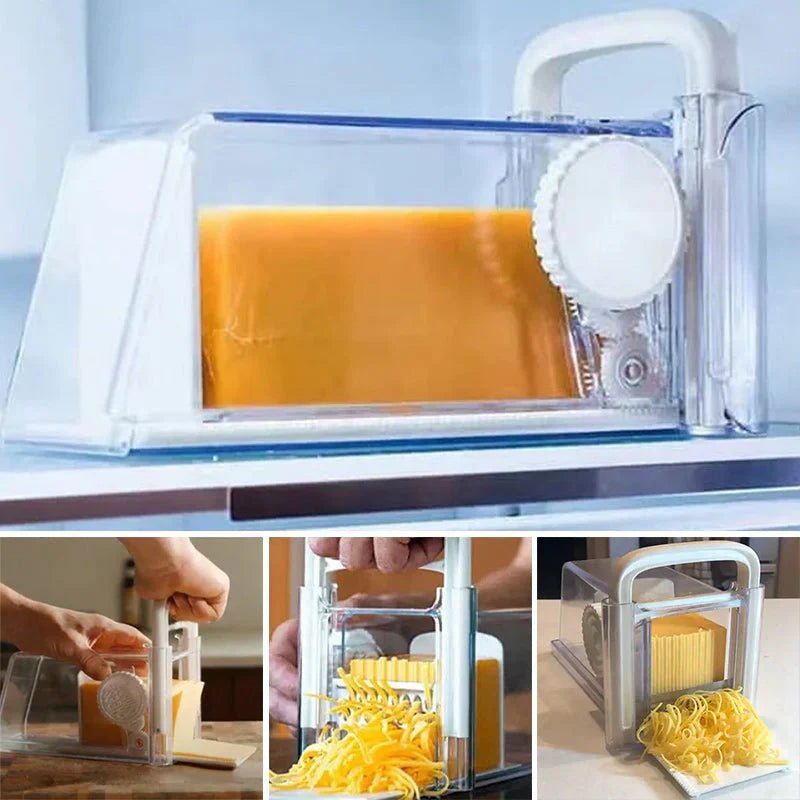 SLICEFLEX – Adjustable Precision Cheese Slicer for Soft & Hard Cheeses