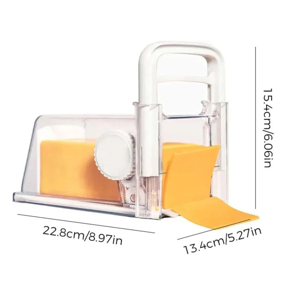 SLICEFLEX – Adjustable Precision Cheese Slicer for Soft & Hard Cheeses