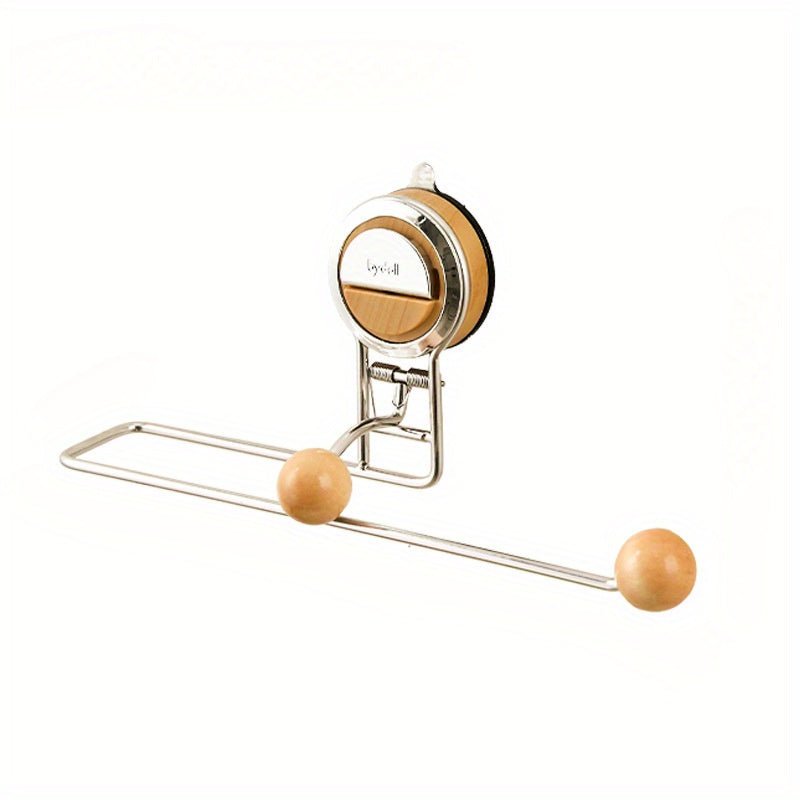 SMARTROLL – No-Drill Stainless Steel Paper Towel Holder with Removable Suction Base